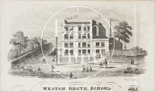 Weston Grove School, Weston Grove, Bath 1852