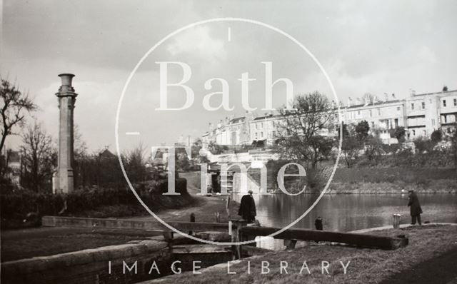 Widcombe Locks, Bath c.1960