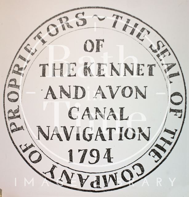 The Seal of the Kennet and Avon Canal 1794