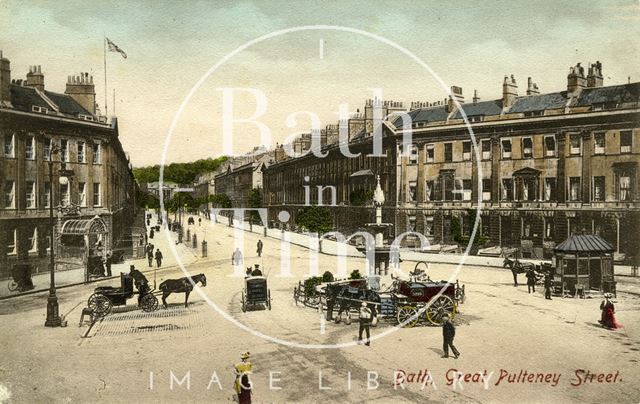 Great Pulteney Street and Laura Place, Bath 1907