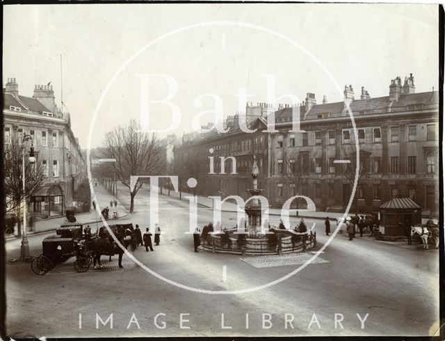 Great Pulteney Street and Laura Place, Bath c.1903