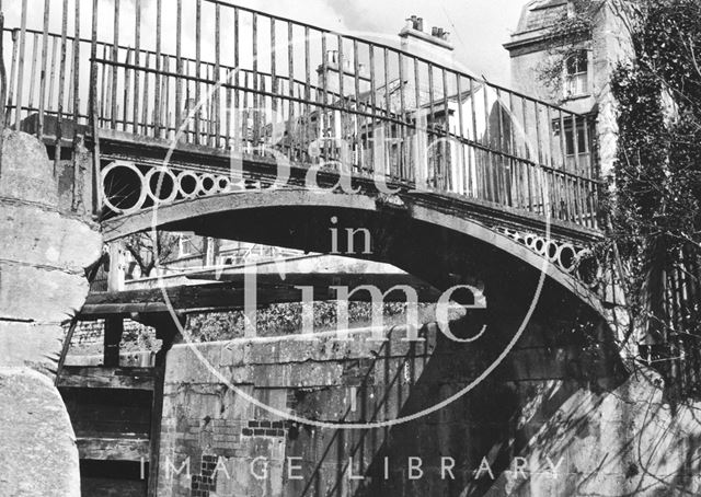 Bridge at Top Lock, Bathwick, Bath 1956