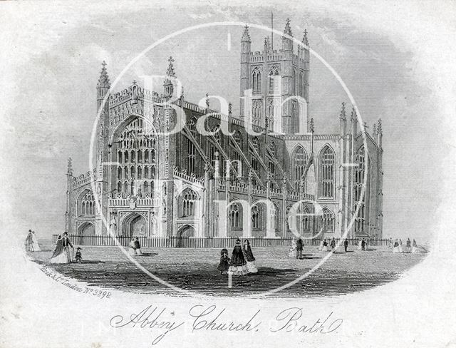 Abbey Church, Bath 1860