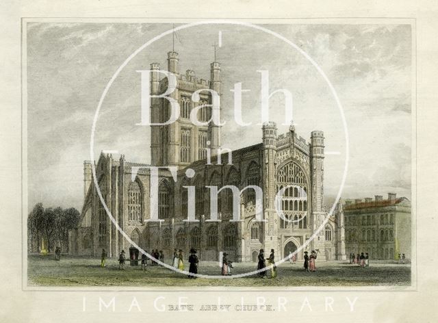 Bath Abbey Church 1829