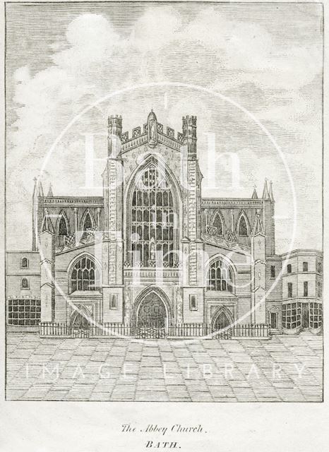 The Abbey Church, Bath 1812