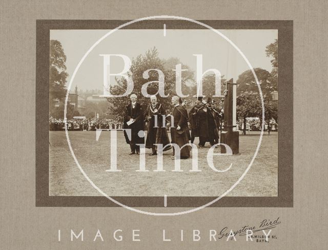 Civic function at Henrietta Park, Bath 1910