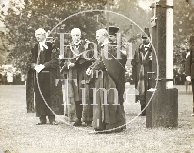 Civic function at Henrietta Park, Bath 1910