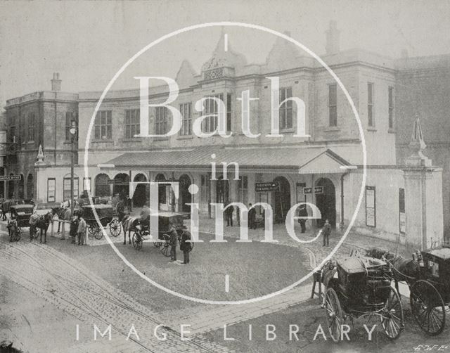 Bath Spa Railway Station c.1890