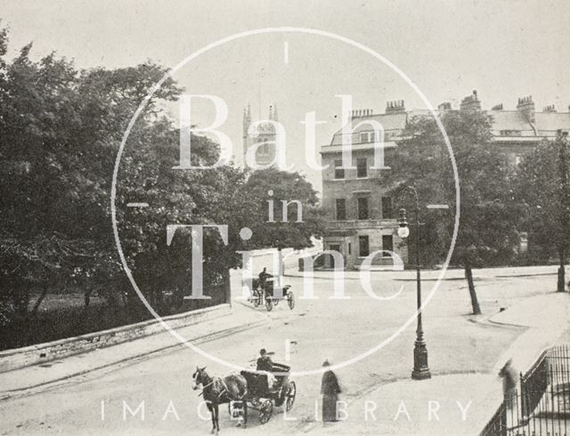 View from Sydney Place, Bath c.1890