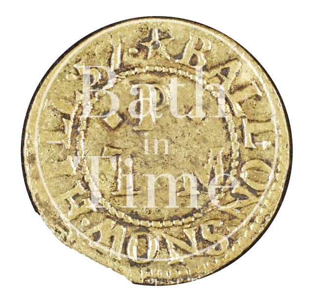 Thomas Pulteney, pub token, London (reverse) 1657