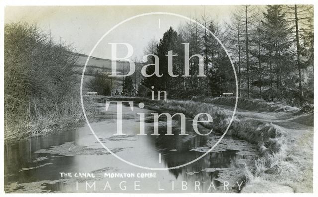 The Somersetshire Coal Canal, Monkton Combe c.1907