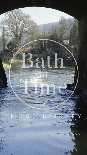 View under bridge, Freshford c.1975