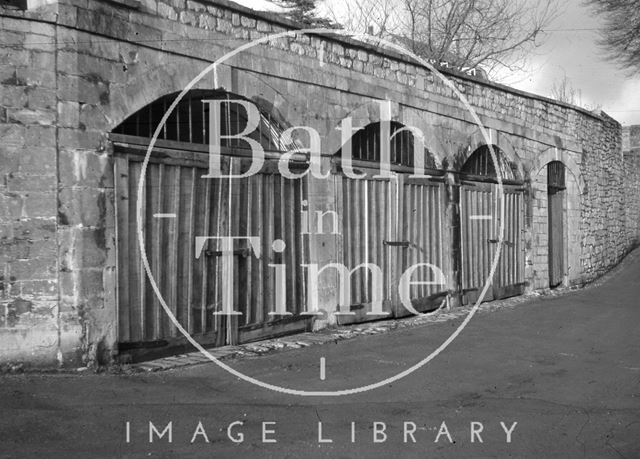 Remains of vaults, Southstoke Brewery, Southstoke 1966