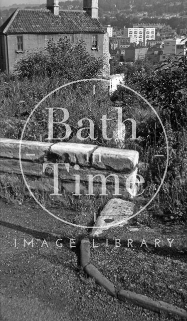 Site of the Holloway Brewery, Holloway, Bath 1965