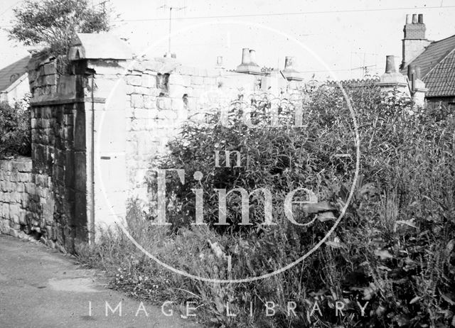 Site of the Holloway Brewery, Holloway, Bath 1965