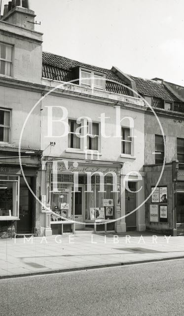 The Greyhound, 18, Claverton Buildings, Widcombe, Bath 1965