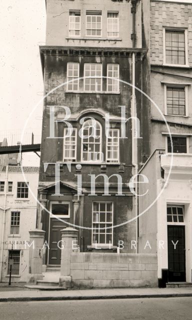 Fuller's Wine Vaults, 10, Trim Street (previously 18, Upper Borough Walls), Bath 1965