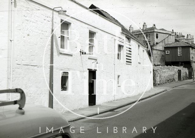 The Larkhall Inn from St. Saviour's Road, Larkhall, Bath 1965