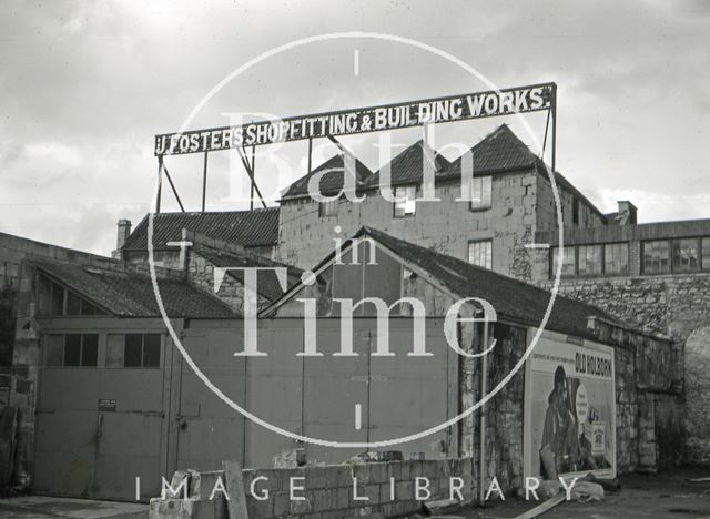 The Quay Brewery, Broad Quay, Bath 1966