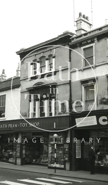 The Plough/The Nelson and Victory/The Southgate Hotel, 24, Southgate Street, Bath 1965