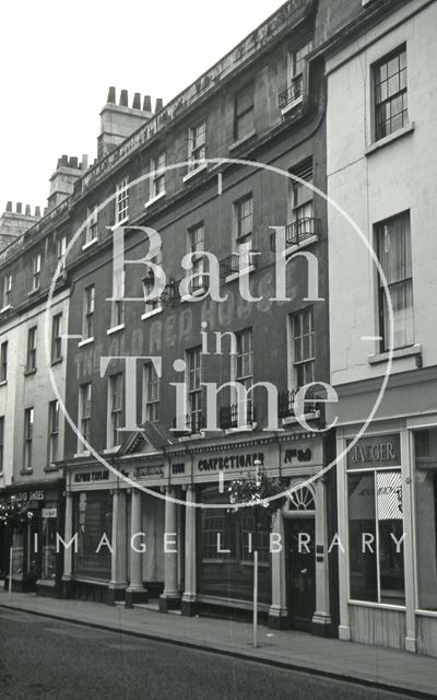 The Old Red House, 8 & 9, New Bond Street, Bath 1966