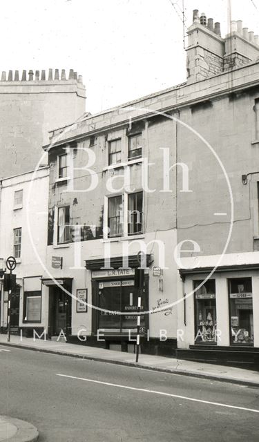 The Queen Square Wine and Spirit Vaults, 11, Chapel Row, Bath 1965