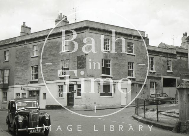 The White Lion/The Queen's Head, 1, Trafalgar Road, Weston, Bath 1965