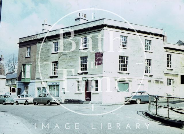 The White Lion/The Queen's Head, 1, Trafalgar Road, Weston, Bath 1965