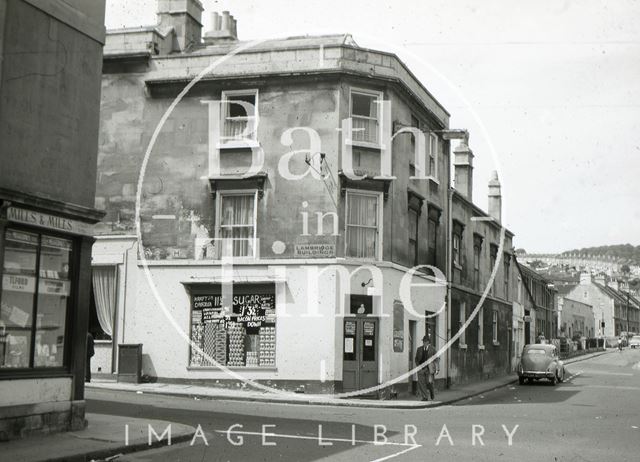 The White Lion, 1, Lambridge Buildings, Larkhall, Bath 1965