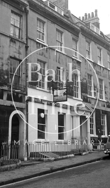 The White Horse/The Dark Horse, 4, Northampton Street, Bath 1966