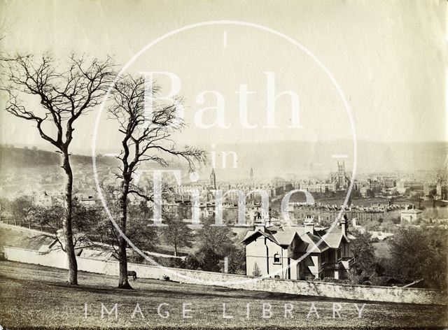 View of Bath from North Road c.1890