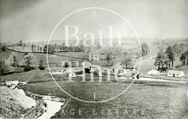 Paulton Basin, Somersetshire Coal Canal c.1870