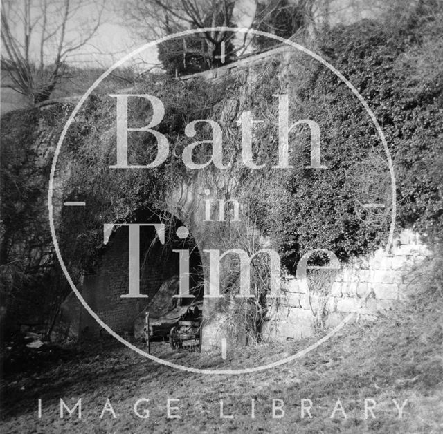 Dunkerton Aqueduct, Somersetshire Coal Canal c.1960