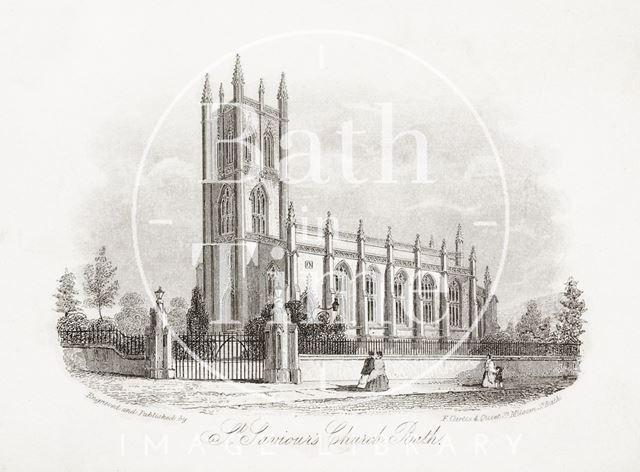 St. Saviour's Church, Larkhall, Bath c.1860