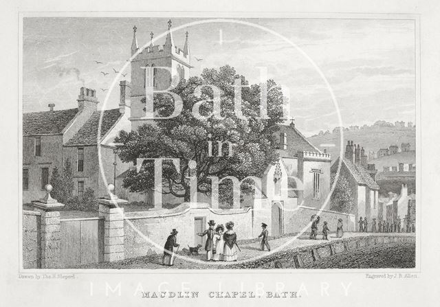 Maudlin (St. Mary Magdalen's) Chapel, Holloway, Bath 1829