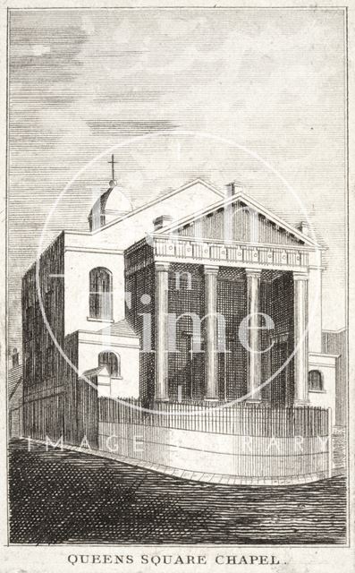 Queen Square Chapel (St. Mary's), Bath 1841