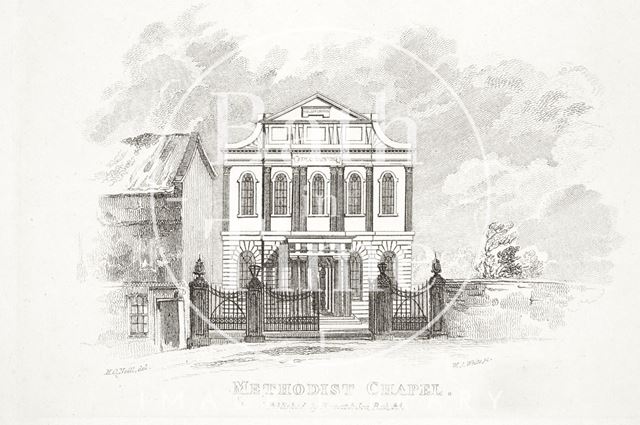 Methodist Chapel, Walcot, Bath 1821