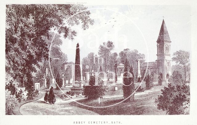 Abbey Cemetery, Lyncombe, Bath 1861