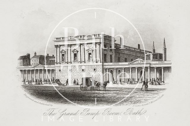 The Grand Pump Room, Bath c.1860