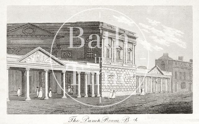 The Pump Room, Bath 1803