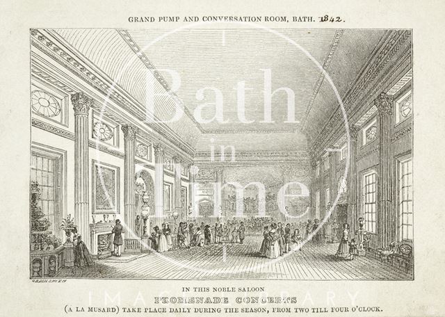 Grand Pump and Conversation Room, Bath 1842