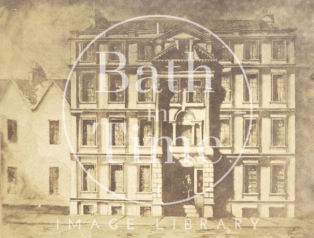 Dr. Bave's House, Lower Borough Walls, Bath c.1870