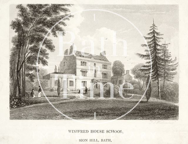 Winifred House School, Sion Hill, Bath c.1830