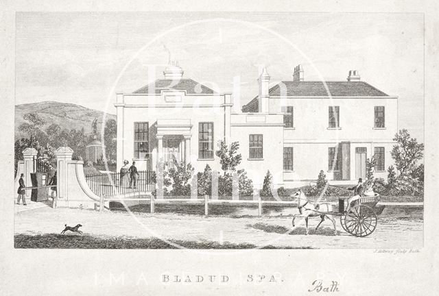 Bladud Spa, Larkhall, Bath c.1835