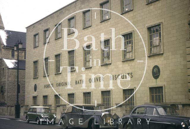 Bath Oliver Biscuit Factory, Manvers Street, Bath 1963