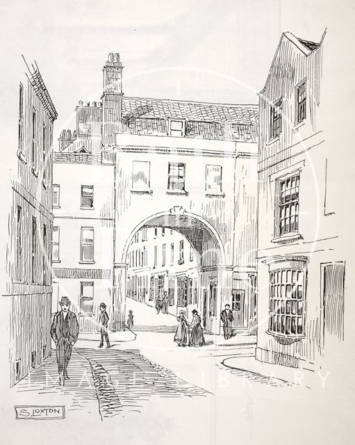 Trim Bridge and Trim Street, Bath c.1890-1920