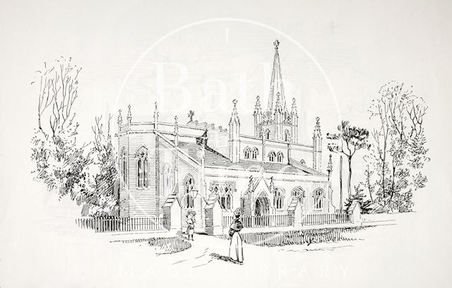 Holy Trinity Church, Combe Down, Bath c.1890-1920