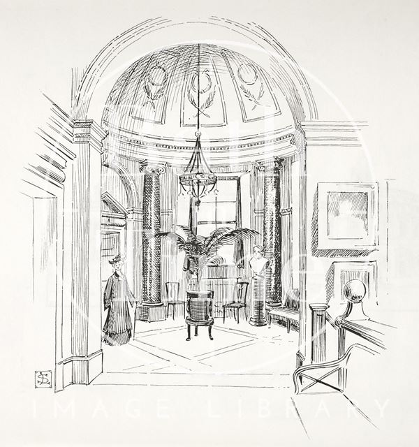 The Vestibule, Victoria Art Gallery, Bath c.1900-1920