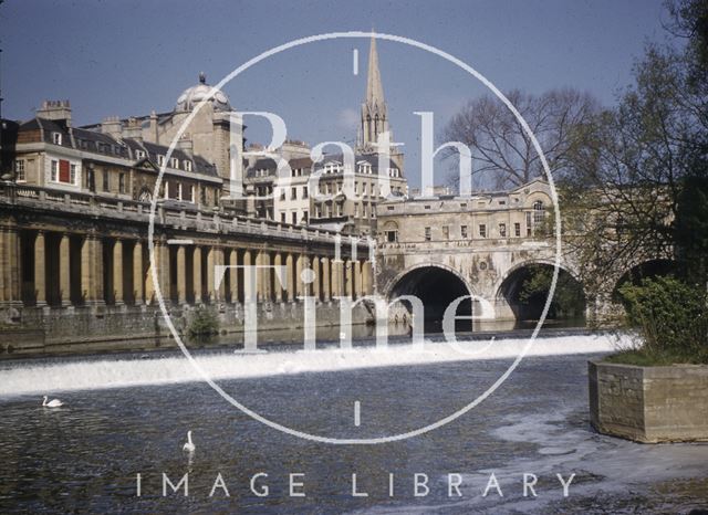 Pulteney Bridge, Bath 1960