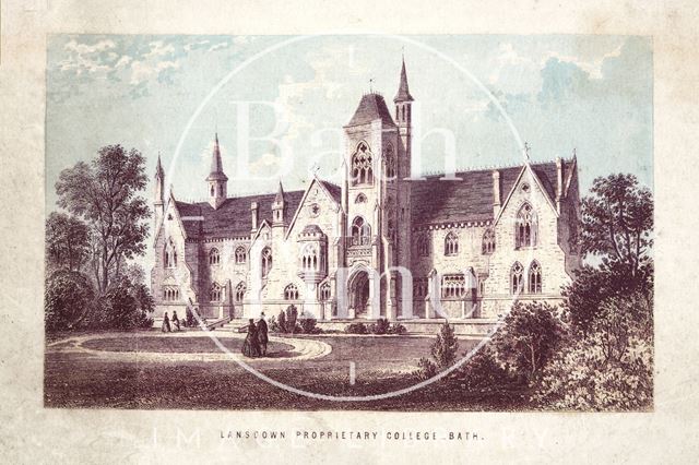 Lansdown Proprietary College, Lansdown, Bath 1861